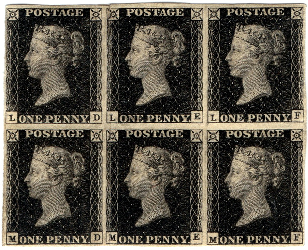 eerste postzegel